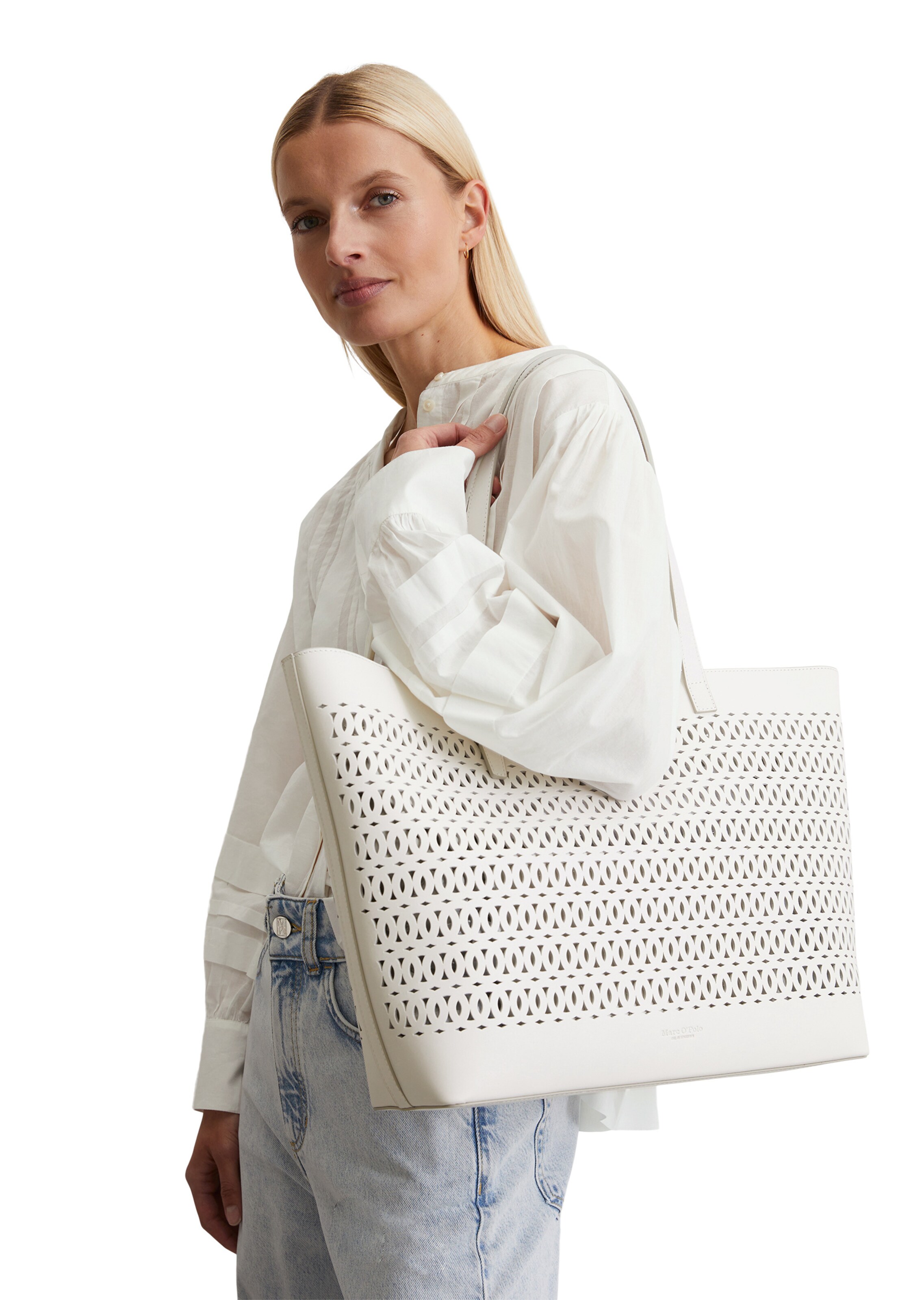 Marc O'Polo Shopper in Beige