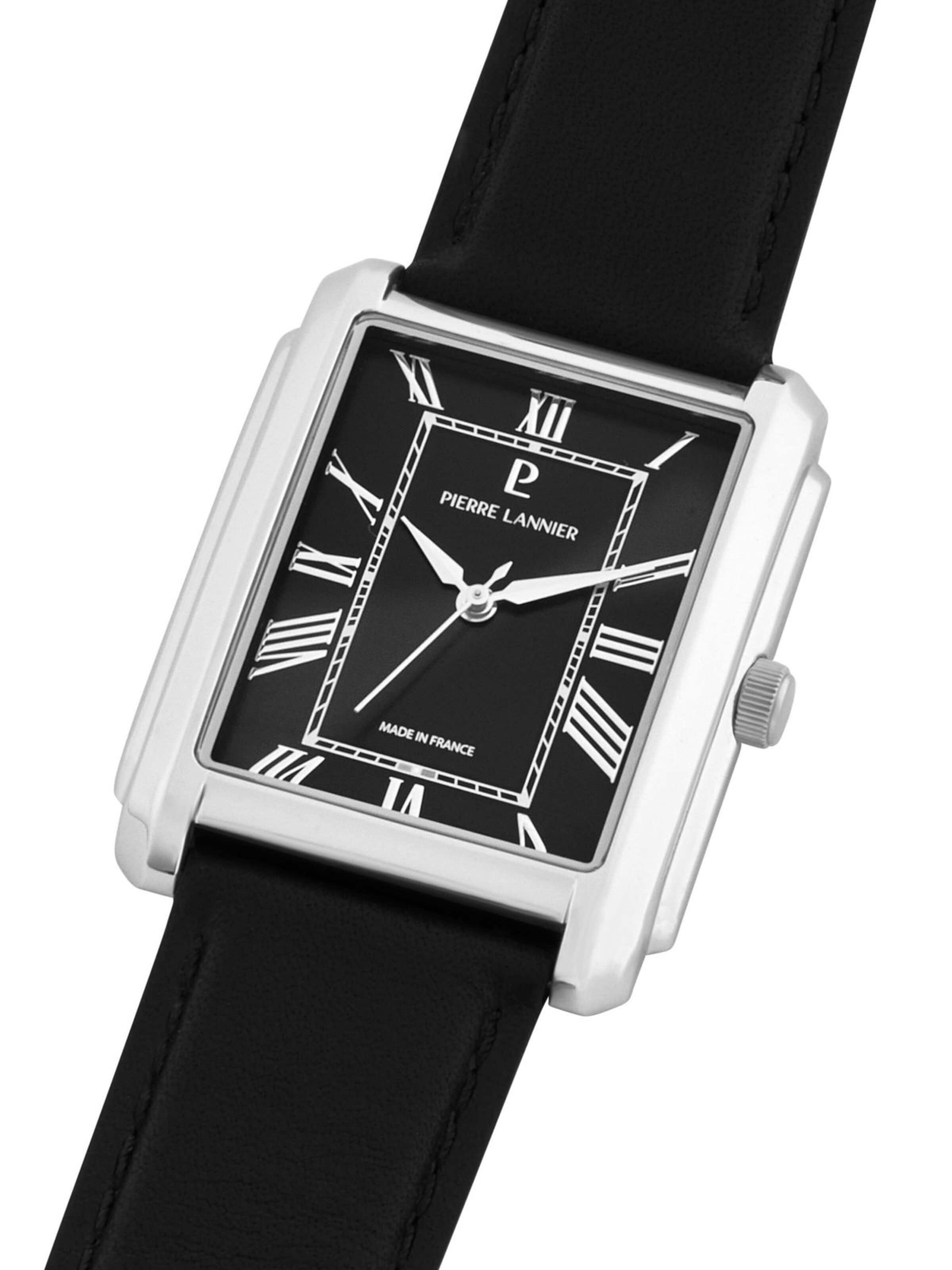 Pierre Lannier Analoog horloge 'Watch Empire' in Zwart