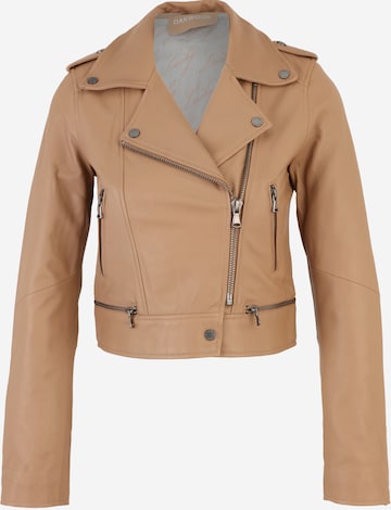 Veste mi-saison OAKWOOD en marron : devant