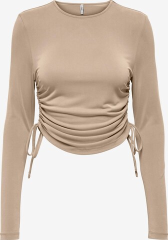 ONLY Top 'FREE' in Beige: front