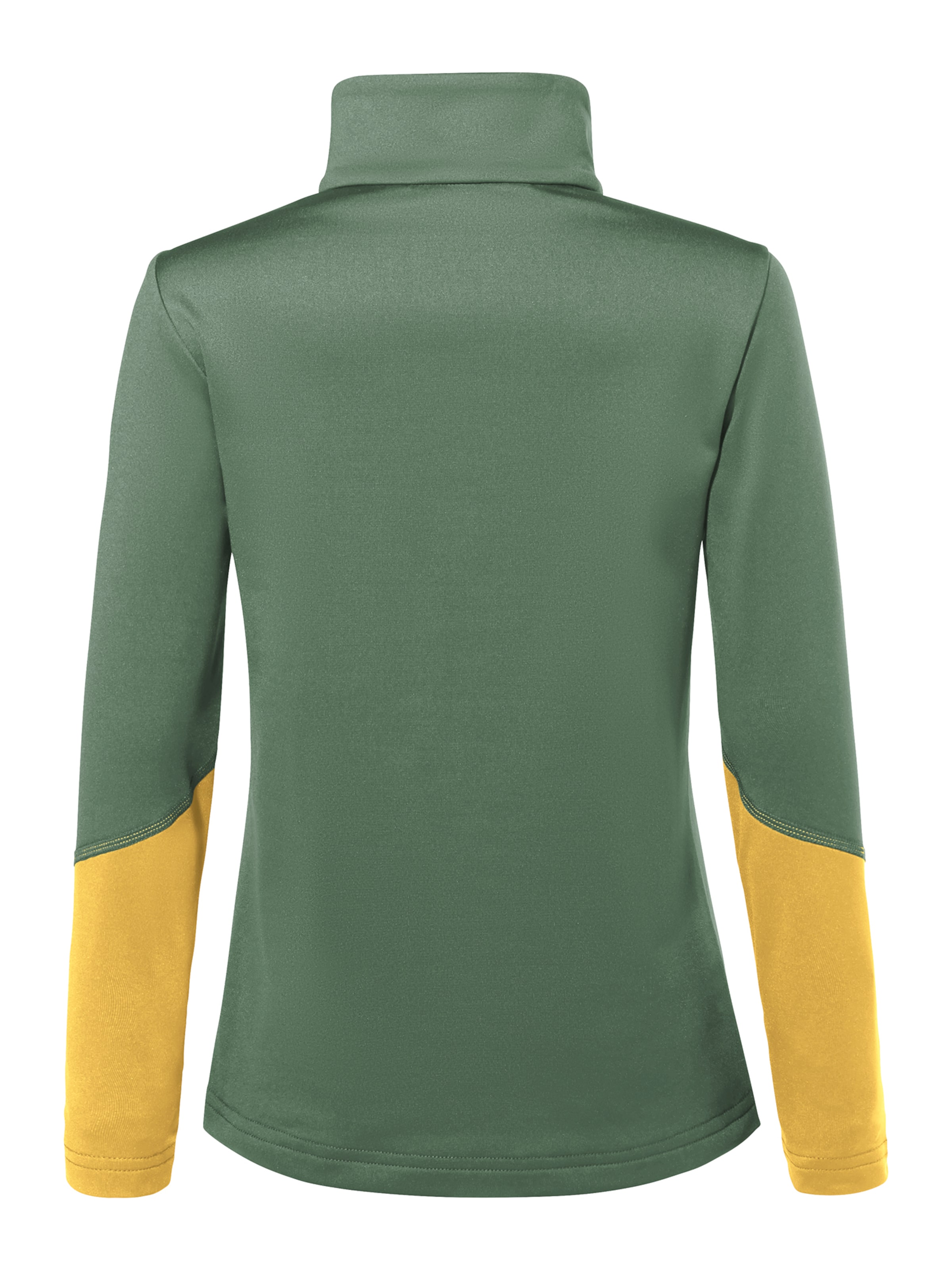 VAUDE Sports sweater 'Livigno' in Yellow