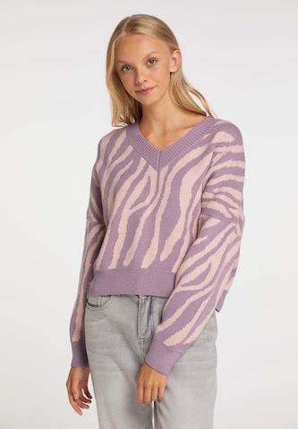 MYMO Sweater in Purple: front