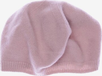 apriori Hat & Cap in One size in Pink: front