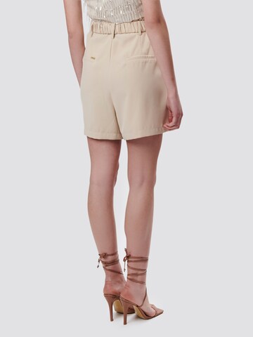 Influencer - Loosefit Pantalón de pinzas en beige