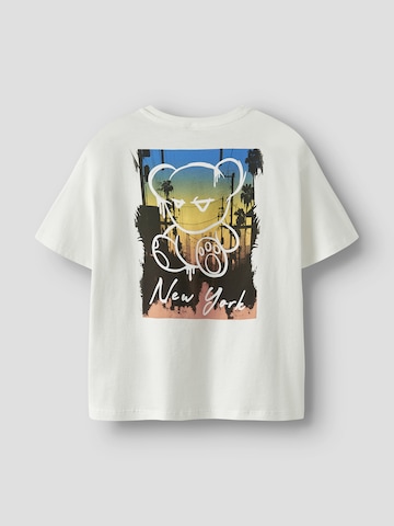 NAME IT T-shirt 'NKMBYNE' i vit