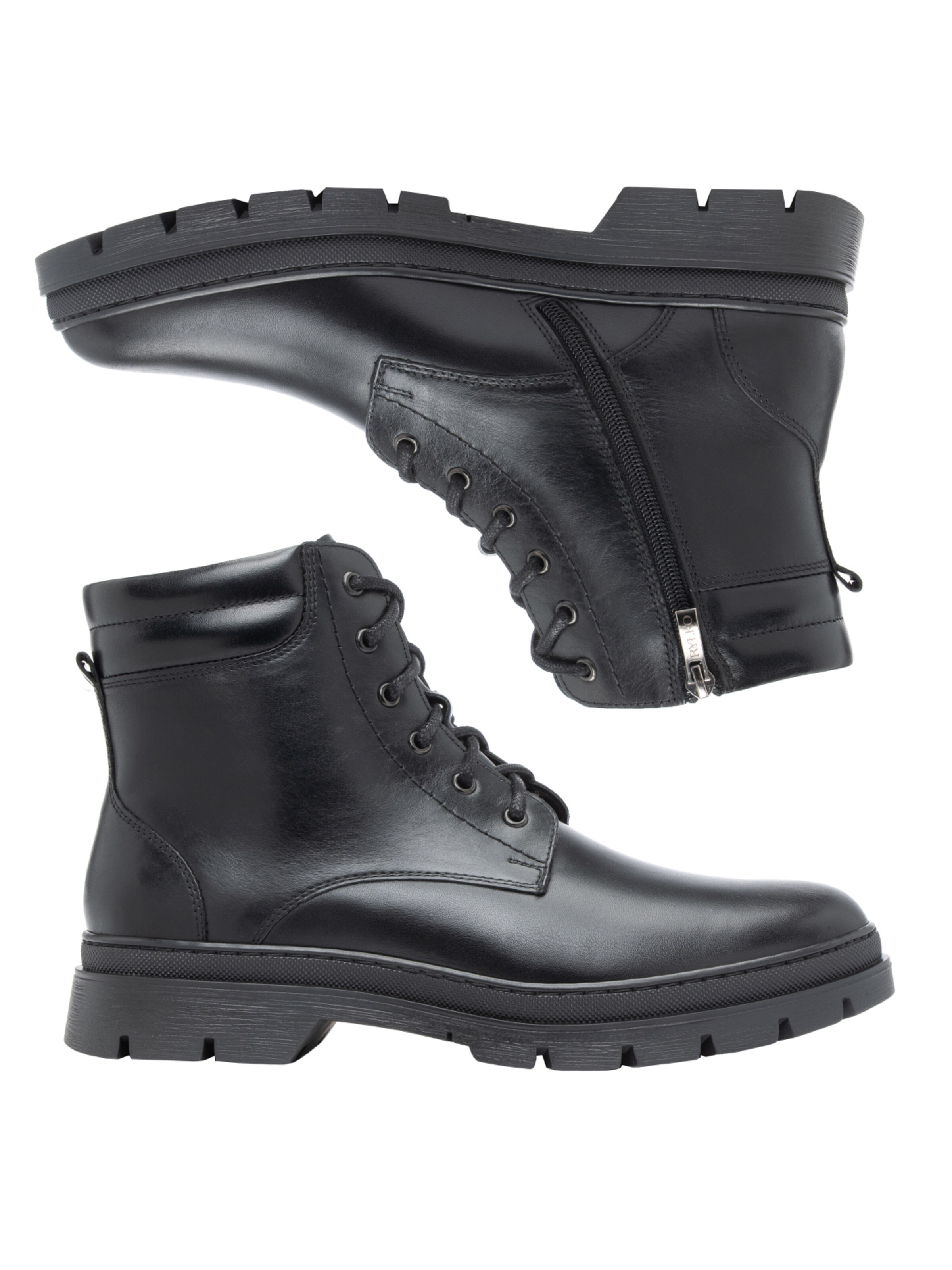 RYŁKO Veterboots in Zwart
