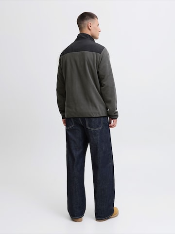JACK & JONES Fleece Jacket 'JWHMARVIN' in Grey