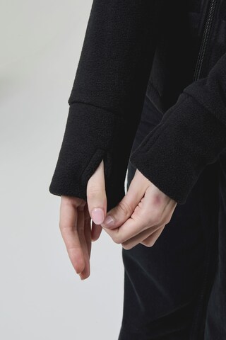 BENCH Fleece Jacket 'Finish' in Black