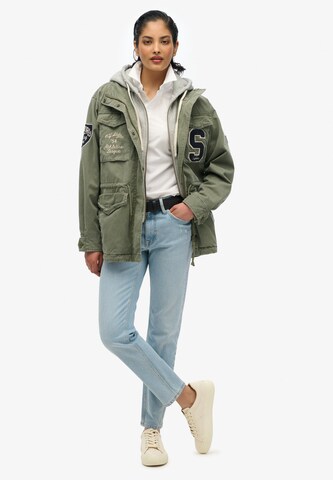 Superdry Tussenjas in Groen
