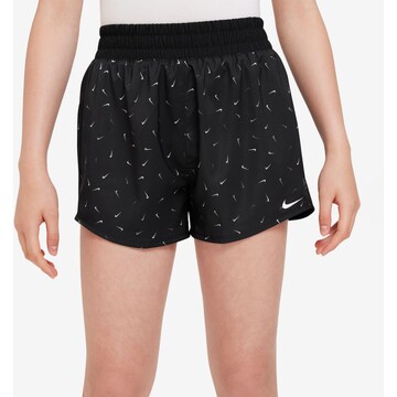 Regular Pantaloni sport 'ONE' de la NIKE pe negru: față