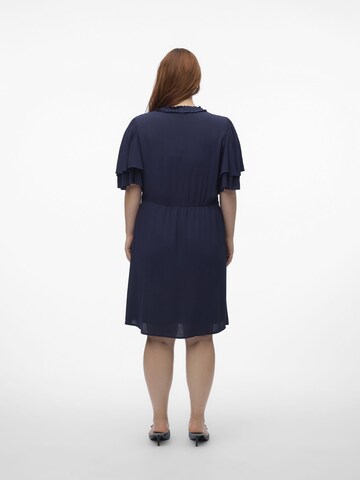 Vero Moda Curve Blusekjole 'Sina' i blå