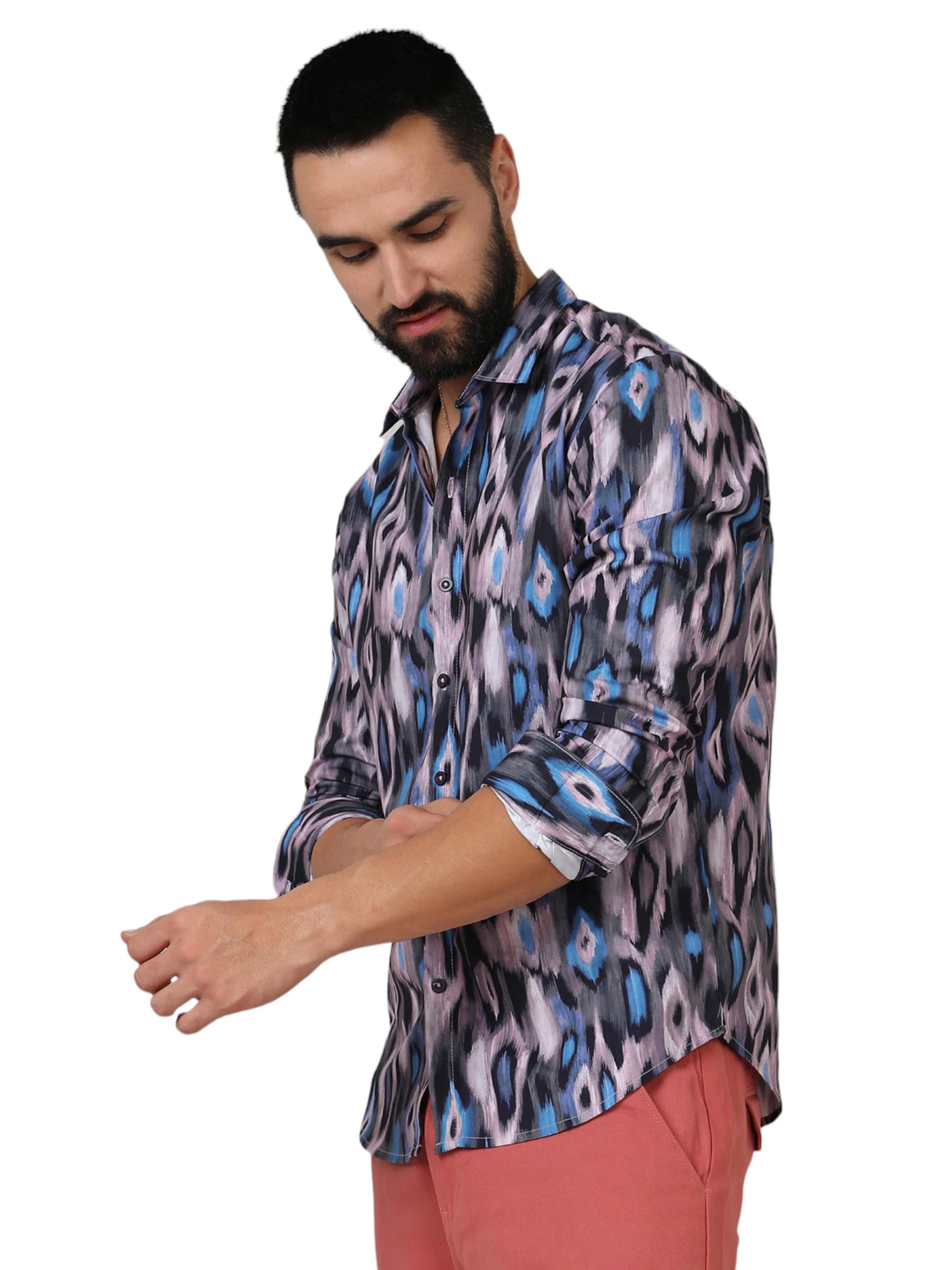 Campus Sutra Klasický střih Košile 'Harvey' – mix barev