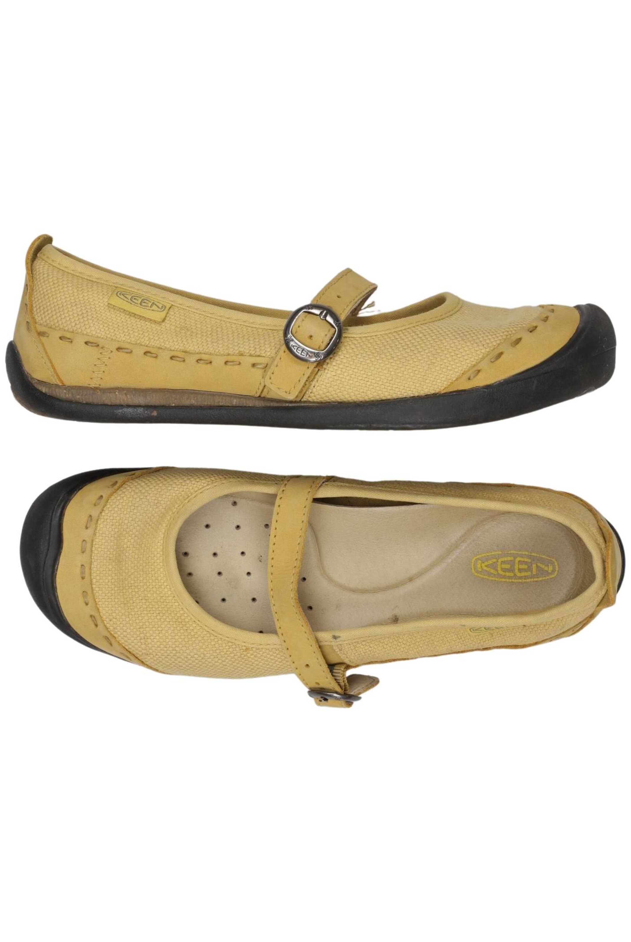 KEEN Flats & Loafers in 38 in Yellow: front