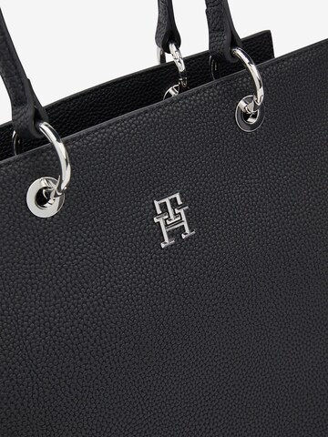 TOMMY HILFIGER Shopper in Black