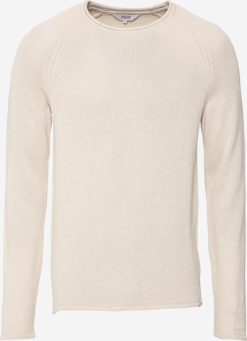 !Solid Pullover in Beige: predná strana