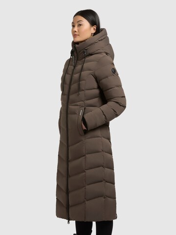 khujo Wintermantel 'Ingram5' in Bruin