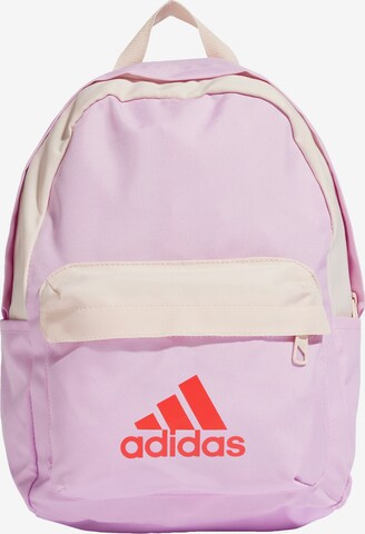 ADIDAS PERFORMANCE Sports Backpack in Purple: front