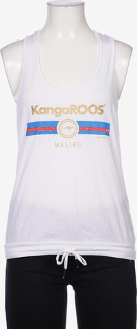 KangaROOS Top & Shirt in XXS in White: front