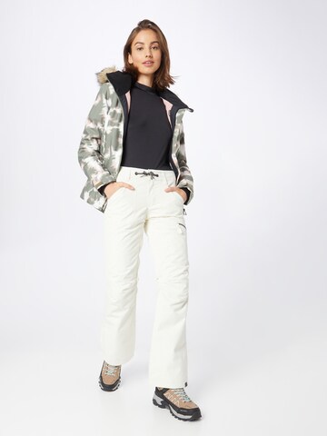 Regular Pantalon outdoor 'NADIA' ROXY en blanc