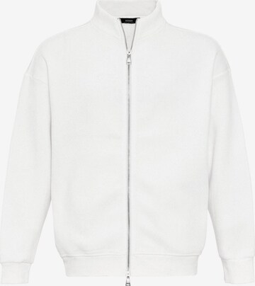 Antioch Sweat jacket in White: front