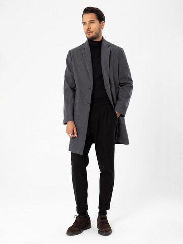 Manteau mi-saison Antioch en gris