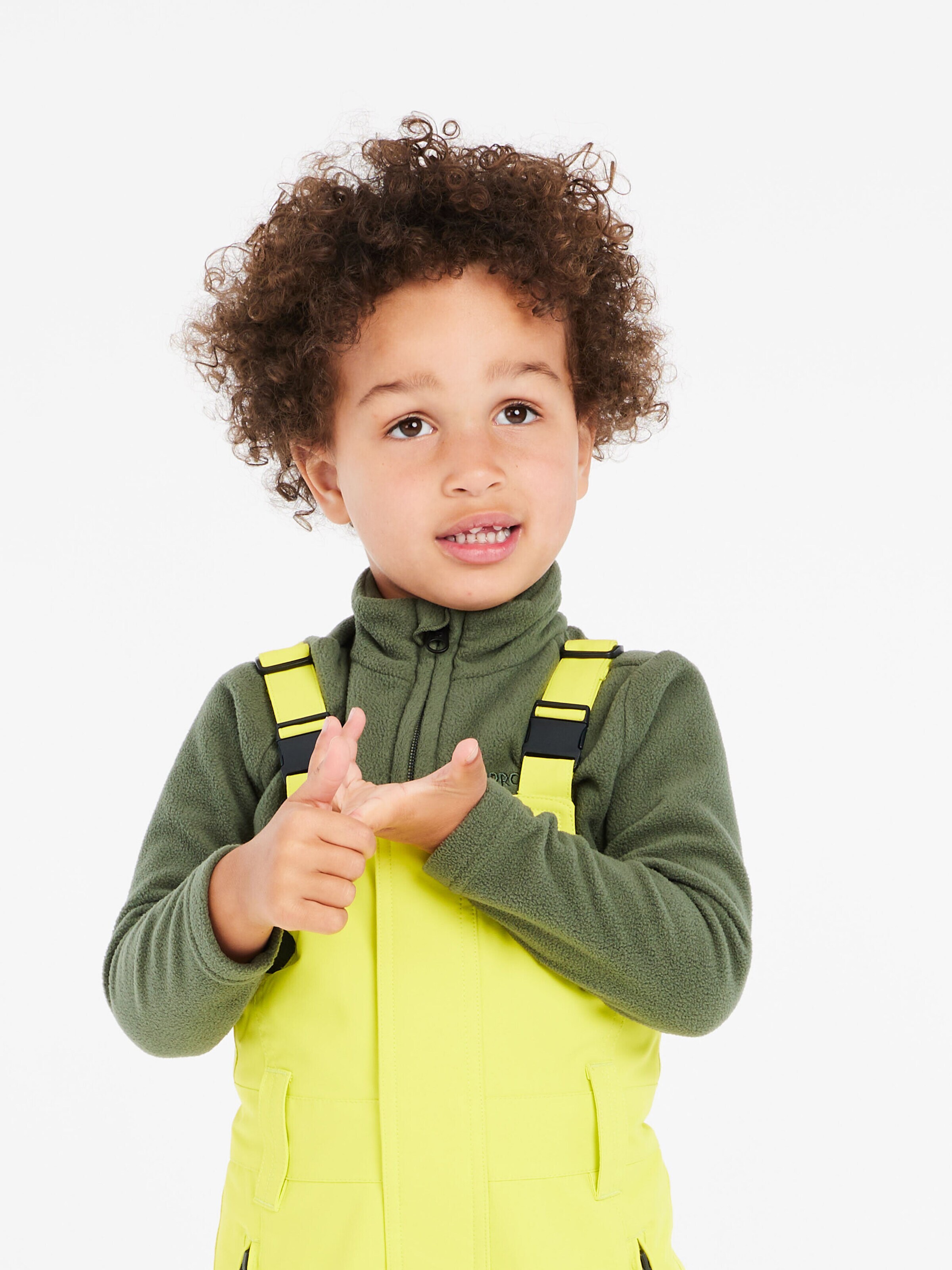 PROTEST Athletic Sweatshirt 'PRTPERFECT TD' in Green: front