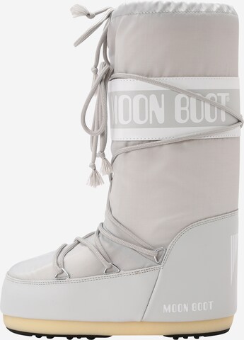 MOON BOOT Škornji za v sneg 'Nylon' | siva barva