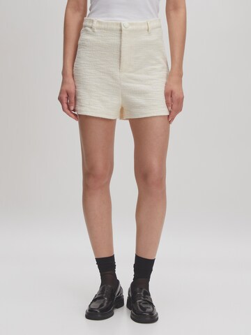 EDITED Loose fit Trousers 'Barbara ' in White: front
