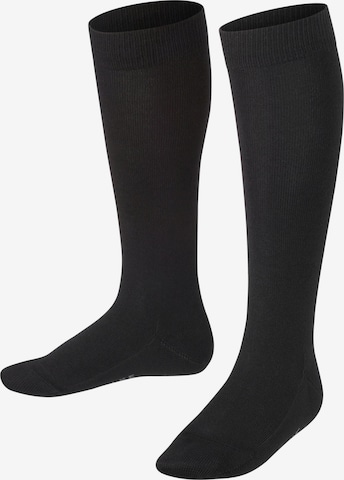 FALKE Socks 'Family' in Black: front