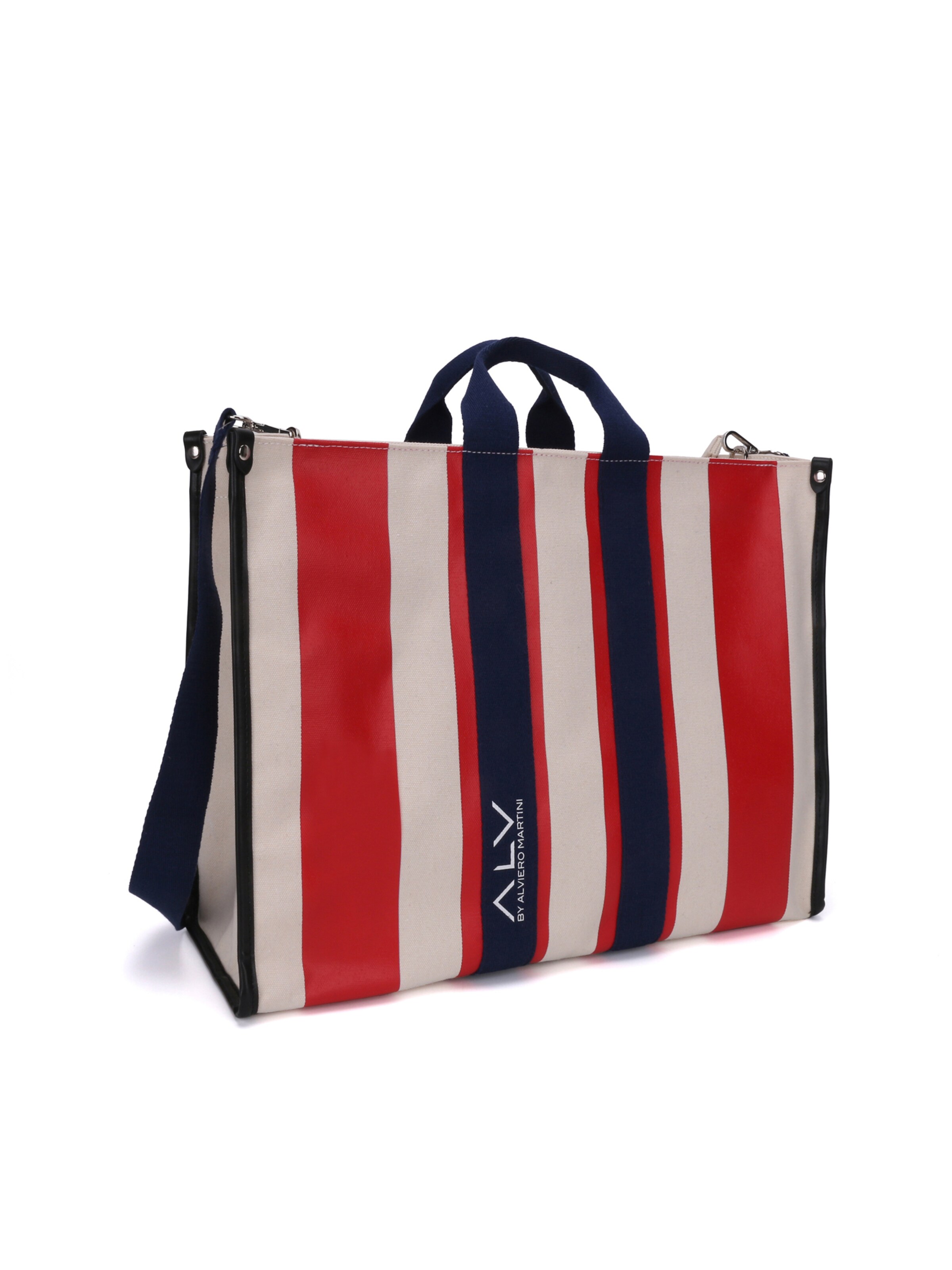 Alviero Martini Shopper in Blauw: voorkant
