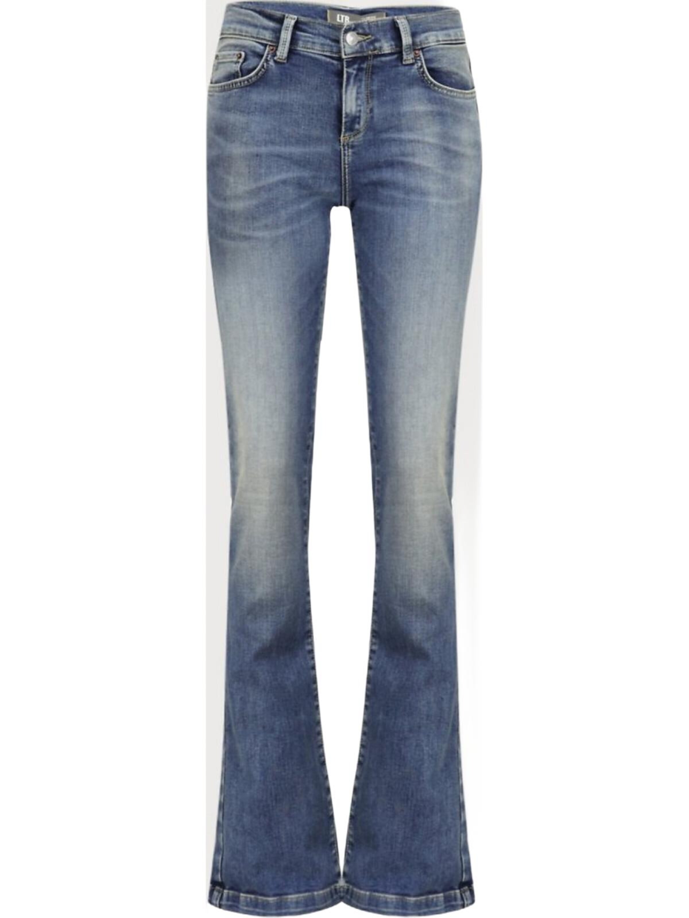 LTB Jeans Bootcut Jeans 'LTB Jeans Fallon High Waist Flare Leg Jeanshose' in Blauw