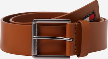 Ceinture Tommy Jeans en marron : devant