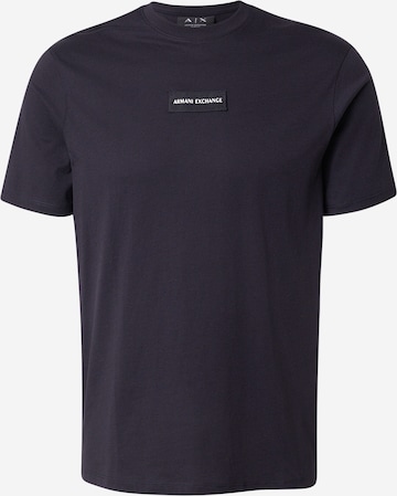 ARMANI EXCHANGE - Camisa em azul: frente