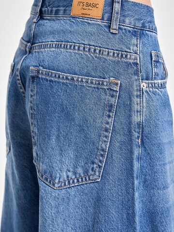 Loosefit Jean 'Loose Mid Rise Jeans' IT'S BASIC en bleu