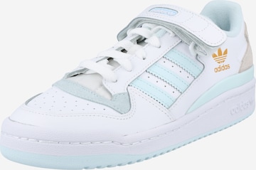 Baskets basses 'Forum' ADIDAS ORIGINALS en blanc : devant