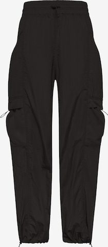 Tapered Pantaloni cargo di DEHA in nero: frontale