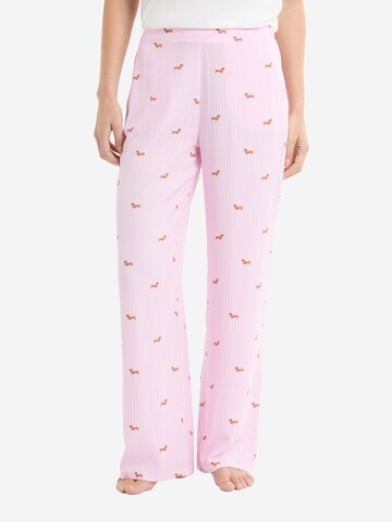 ETAM Pyjamahose 'Harmonie' in Pink: Vorderseite