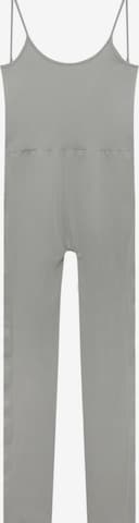 Pull&Bear Jumpsuit in Grey: front