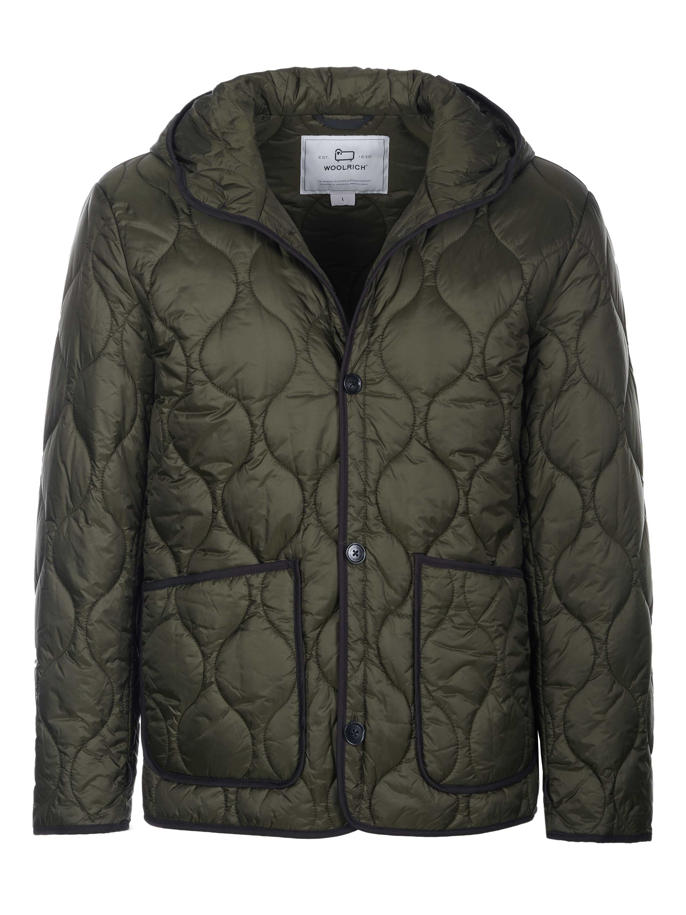 Woolrich Between-Season Jacket 'Woolrich Jacke' in Black