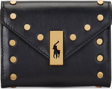 Polo Ralph Lauren Wallet in Black: front