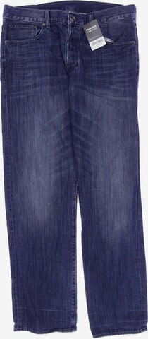 H&M Jeans in 34 in Blue: front