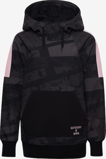 Superdry Snow Veste de sport en kaki / rose clair / noir, Vue avec produit