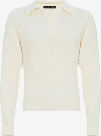 CIPO & BAXX Sweater in Beige: front