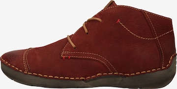 Bottines à lacets 'Fergey' JOSEF SEIBEL en rouge