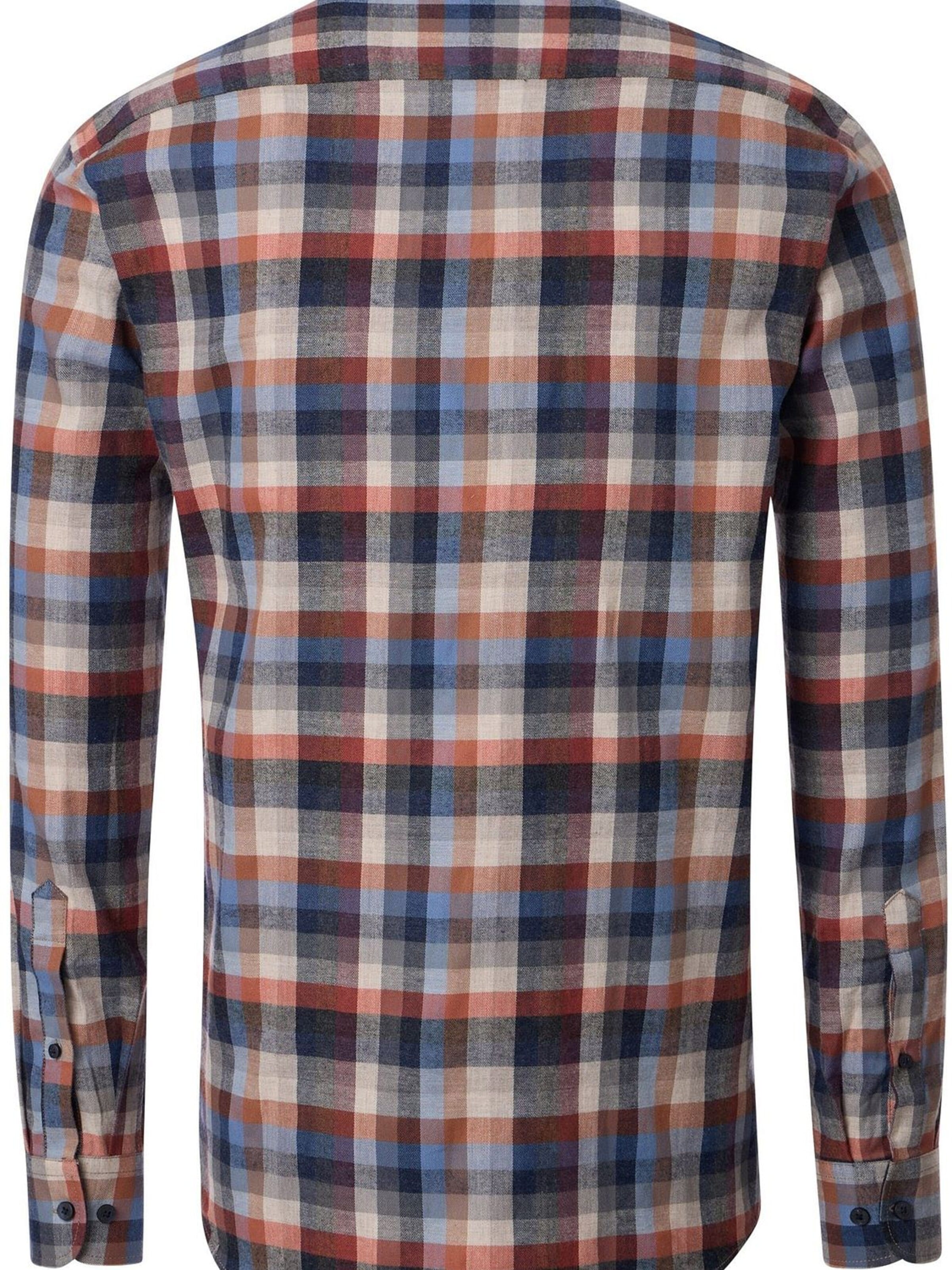 CASA MODA Regular fit Button Up Shirt in Blue