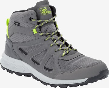 JACK WOLFSKIN Boots in Grau