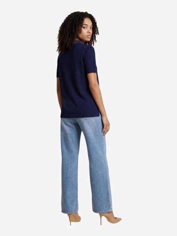 Maglietta 'SS RHINESTONES POLO STORMI SWT W6GR03 Z0583' di GUESS in blu