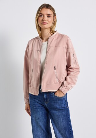 STREET ONE Between-Season Jacket in Pink: front