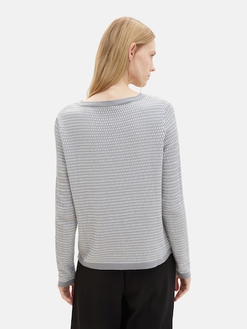 TOM TAILOR Sweater in Grey