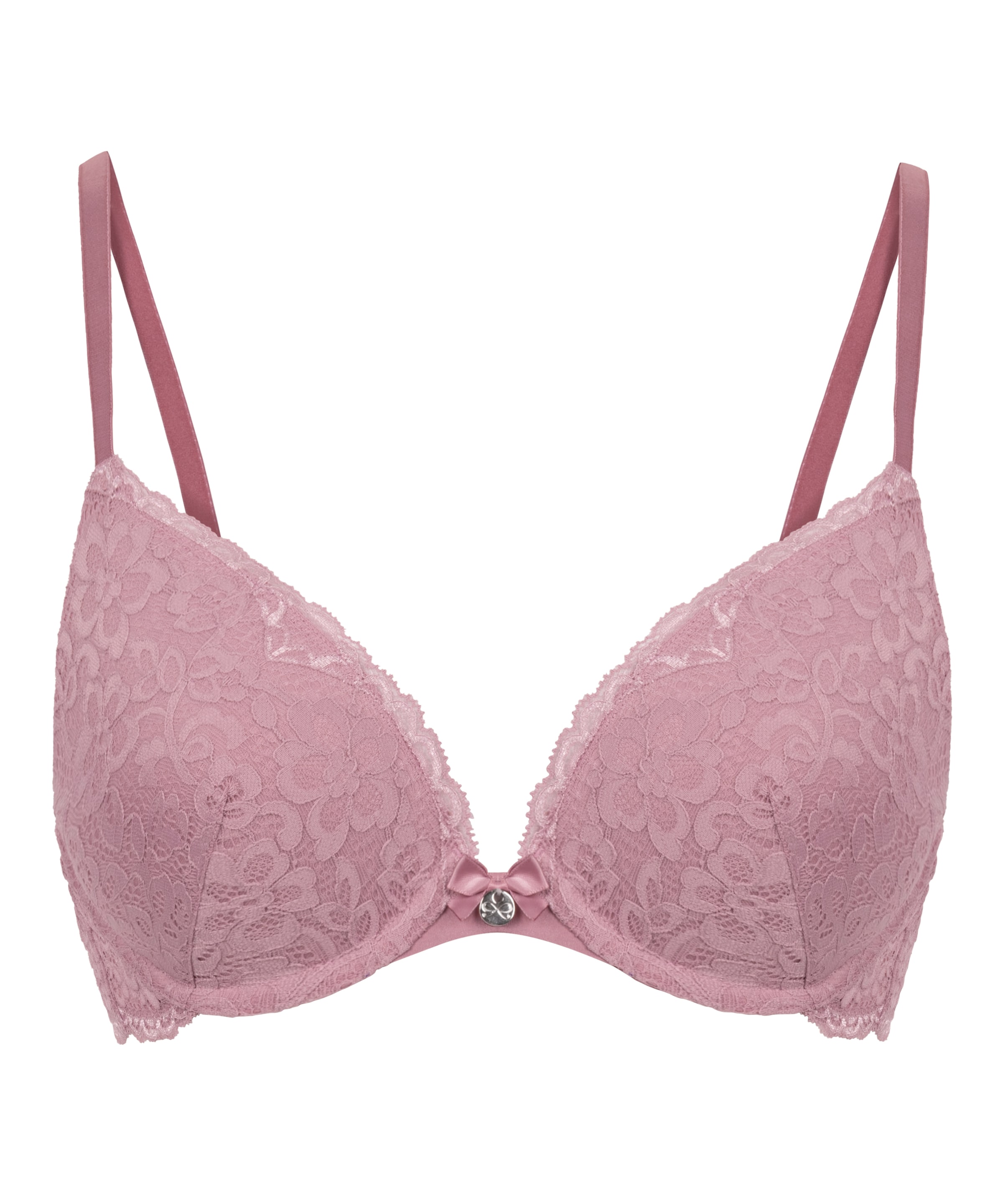Hunkemöller Push-up Bra 'Marine' in Pink: front